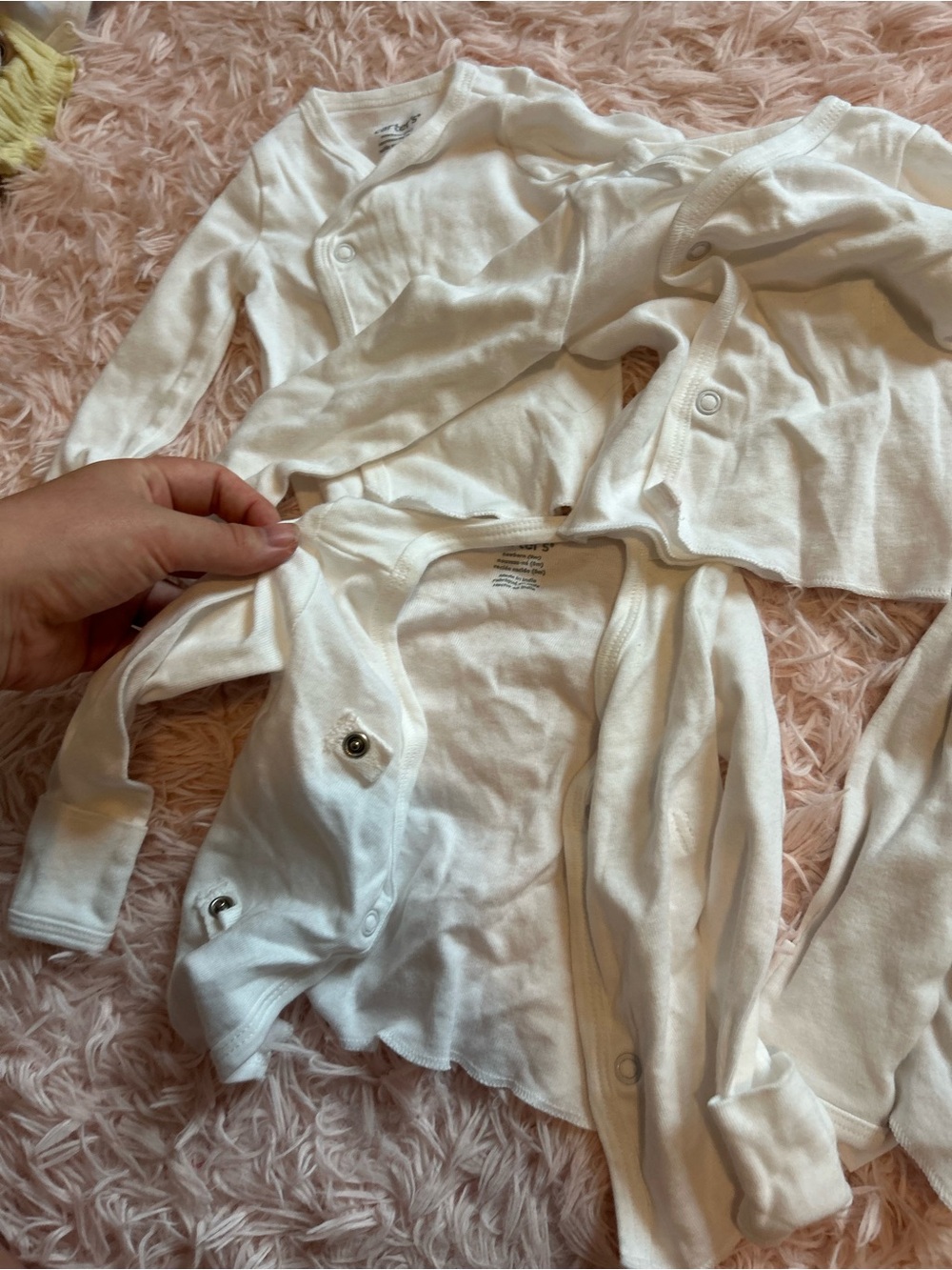 Newborn Longe sleeve shirt bundle w NV winter boots and pink pants - Picture 6 of 11